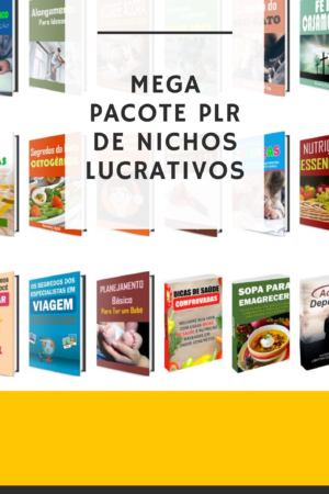 Pacote ebooks plr